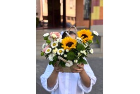 КОРЗИНА ДЛЯ ЛЮБИМОГО УЧИТЕЛЯ 