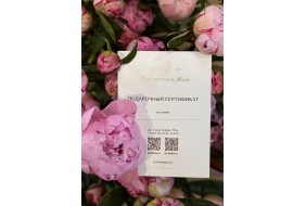 ПОДАРОЧНЫЙ СЕРТИФИКАТ НА 5000₽